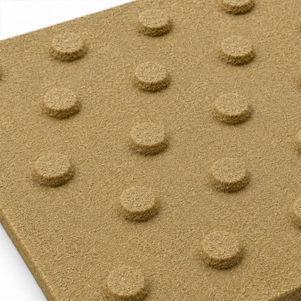 4mm Blister Tactile Paving Safety Panels with Off Set Grit Finish
