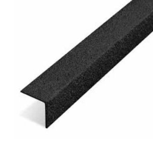 70mm x 55mm Non Slip Heavy Duty Black GRP Stair Nosing Cover 