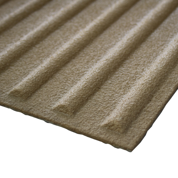 Corduroy Warning Surface for Inclusive Wayfinding Tactile Paving