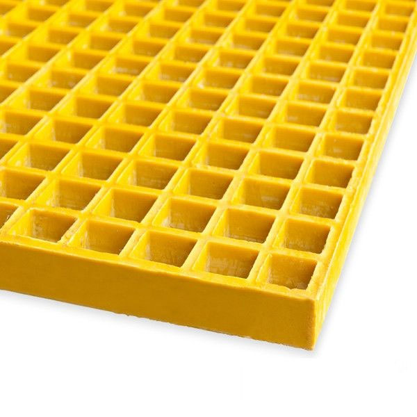 Heavy Duty GRP Grating Non Slip Yellow