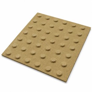 In Line Blister GRP Tactile Paving for Safer Pedestrian Routes