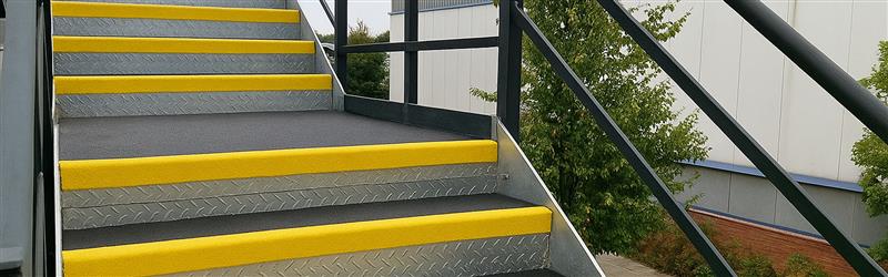 slip-resistant stair nosing covers for UK buildings 